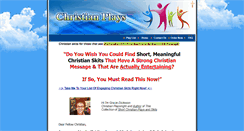 Desktop Screenshot of christian-plays.com